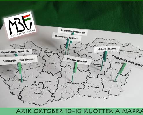 Bábcsoportok a térképen I.